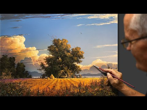 "The threshold of autumn" Acrylic. Artist - composer: Viktor Yushkevich.