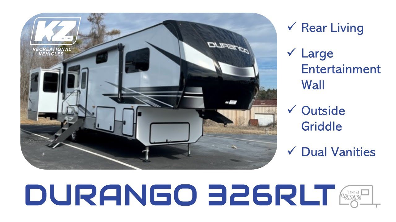 AMAZING FLOORPLAN!👀 2023 KZ Durango 326RLT - YouTube