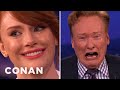 Bryce Dallas Howard Teaches Conan How To Cry On Command  - CONAN on TBS