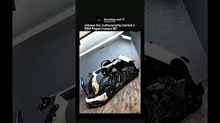 witness the craftsmanship behind a $5M Pagani huayra BC