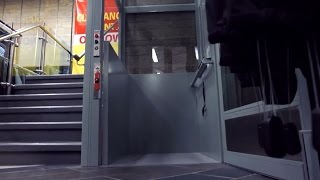 Savaria V 1504 Hydraulic Wheelchair Lift Enclosure