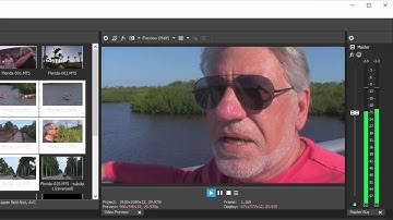Adding transitions to several events at once in Vegas Movie Studio Platinum.