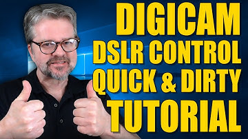 How To Use A PC As An External DSLR Monitor using DigicamControl: Tech Advice with Tim Knox