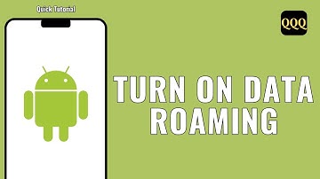 How To Turn On Data Roaming On ANY Android