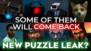 Who Will Return? - Puzzle Leaks Again? Plot Leak Episode 73 - 80 Skibidi Toilet All Secrets