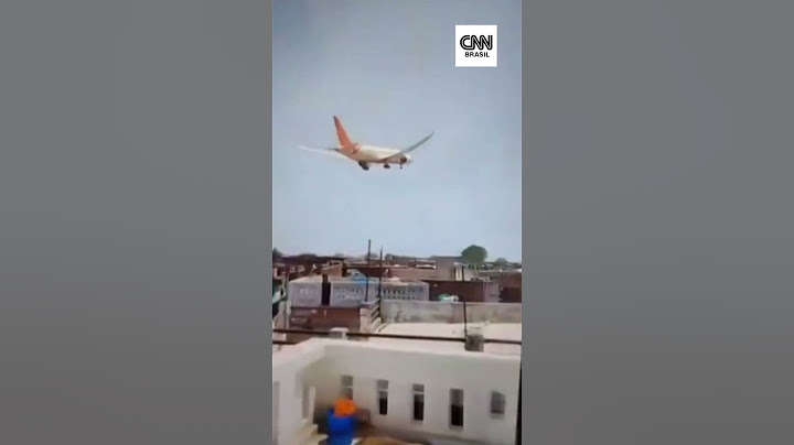 Queda de avião na Índia: vídeo mostra momento do acidente