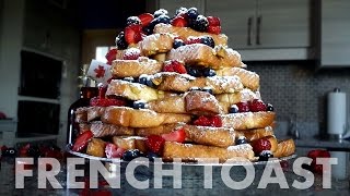 Epic French Toast (Food Challenge)