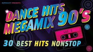 90s Dance Megamix Vol. 1  |  Best Dance Hits 90s  |  Mixed by Kutumoff