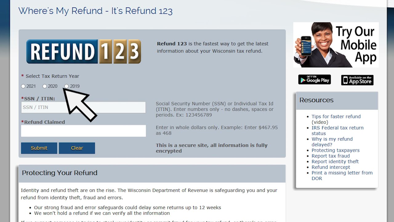 where-s-my-refund-wisconsin-income-tax-refund-status-youtube