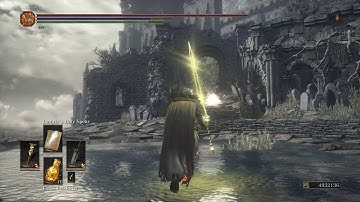 Dark Souls 3 Cinders Mod Miracle Showcase - Lothric