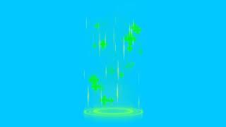 lighting Buff effects green screen