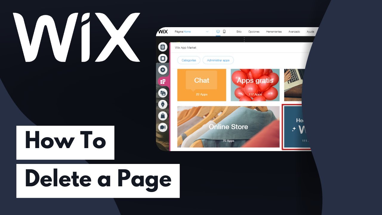 How To Delete a Page In Wix 2024