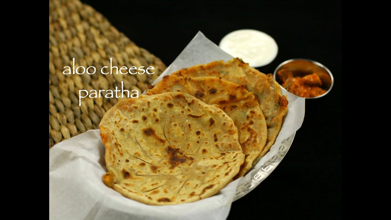 aloo cheese paratha recipe | cheese paratha recipe | Hebbar Kitchen ...