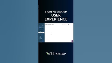 🌟 Experience a smoother workflow with Prima.Law’s updated user interface. Enhanced u...