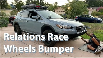 Relations Race Wheels V1 Bumper Time Lapse | Subaru Crosstrek