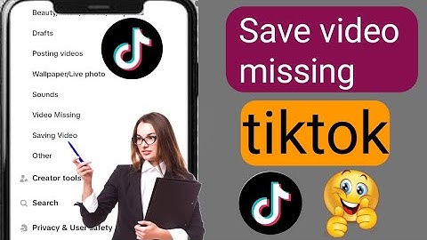 How To Fix Save Video Missing Problem in TikTok New Update 2024 | How To Find Tiktok Save Video