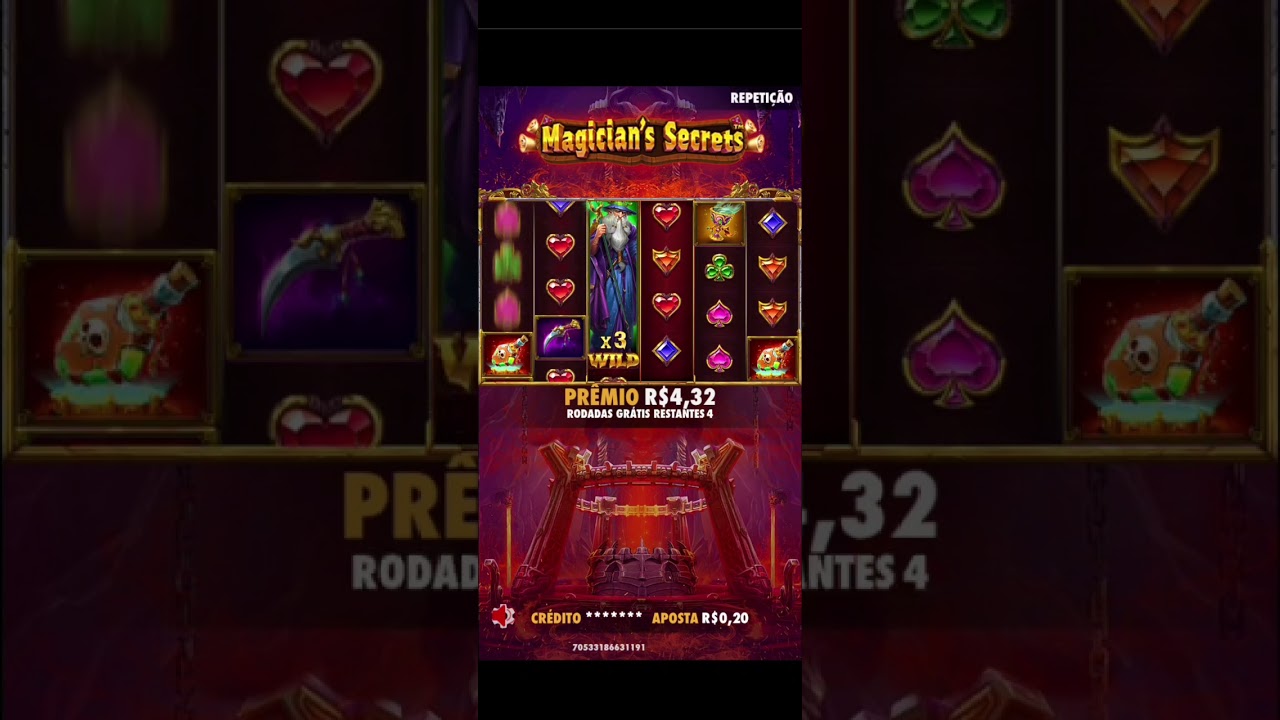 Max Win ! com R$0,20 Magician's Secrets