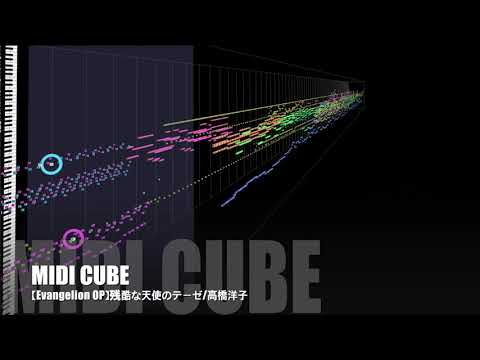 【Evangelion OP】残酷な天使のテーゼ:高橋洋子【MIDI Full Cover】