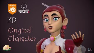 MODELING 3D - WARRIOR PAVIOLA - BLENDER 4.0 AND MARMOSET TOOLBAG 4