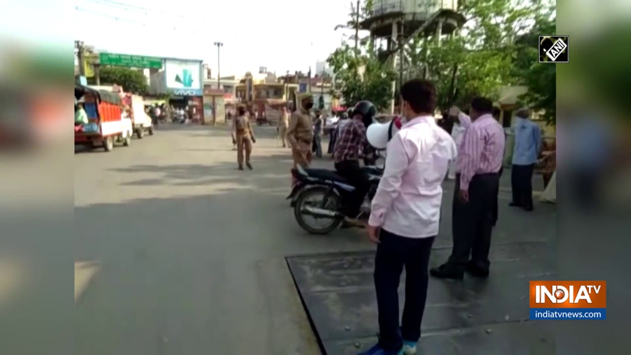 Watch: Police make lockdown violators to do sit-ups in UP`s Moradabad