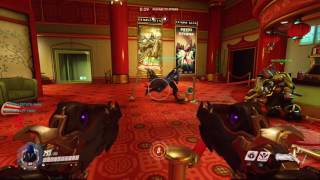 Overwatch: Origins Edition- Torbjorn vs Reaper and 2 spinning Soldier 76s