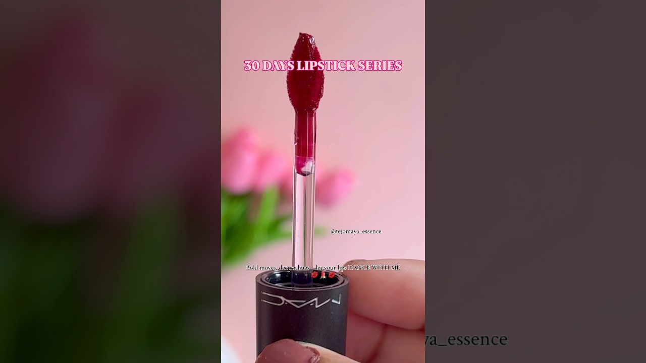 Day 8 from 30 Days of Lipstick Challenge | Mac Dance With Me | Retro Matte liquid lipsticks 