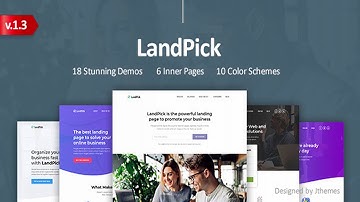Landpick - Multipurpose Landing Pages WordPress Theme | Themeforest Website Templates and Themes