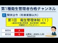【Ver2.0】【常時公開】【01】衛生管理体制(1)~総括安全衛生管理者・衛生管理者・産業医・労働衛生コンサルタント~