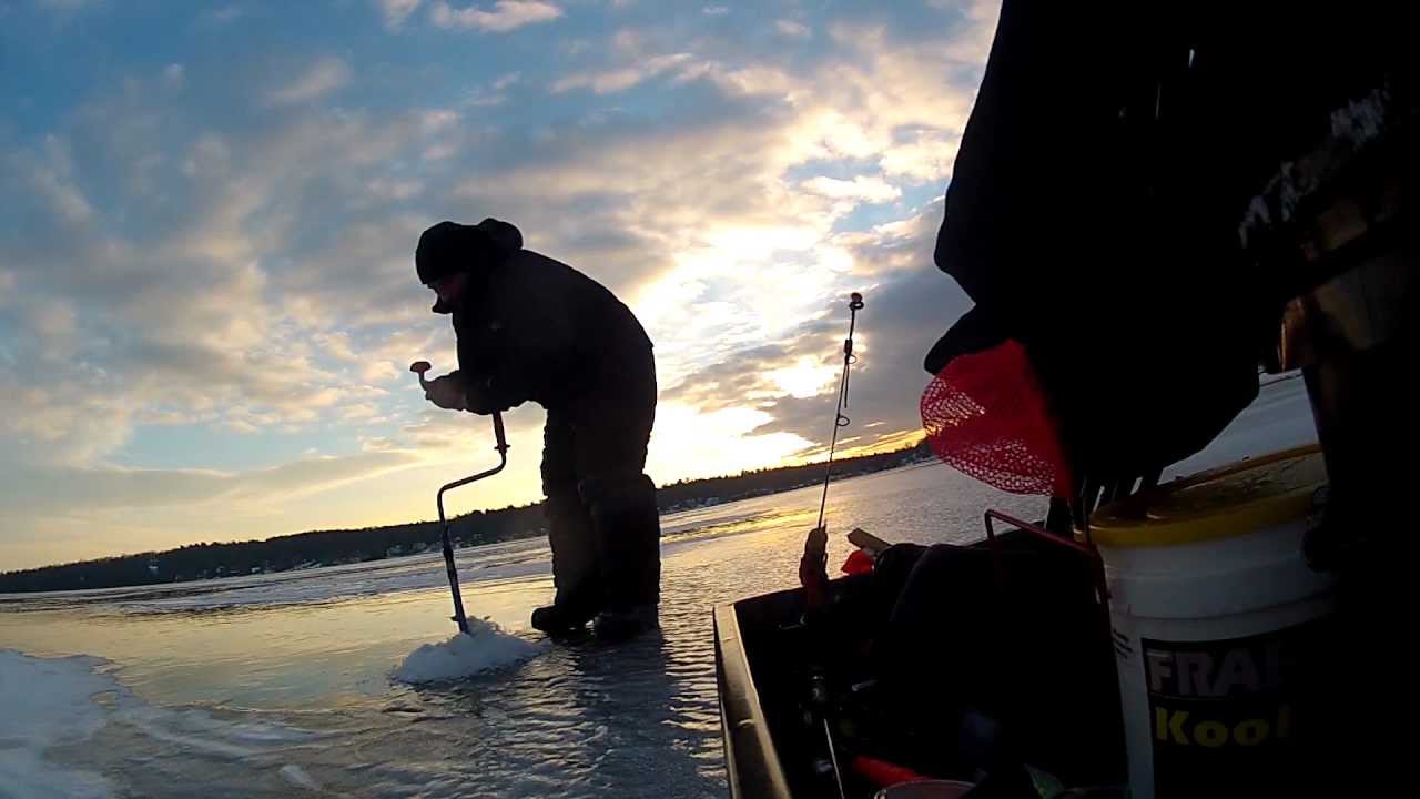 Jigging Perch and Gills ice fishing YouTube