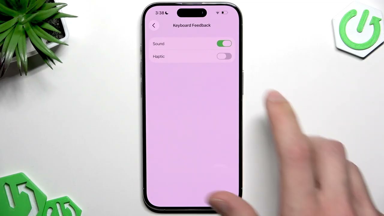 APPLE iPhone 15 Pro – How to Enable Haptic Keyboard Feedback