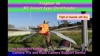 Flaptter 50 :  Flight at Seaside with boy