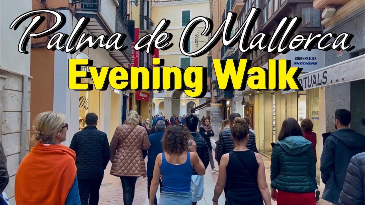 Palma de Mallorca🌴🏖️MALLORCA island❤️NEW! Palma CITYWALK with me!❤️TOP! #mallorca #british #vlog