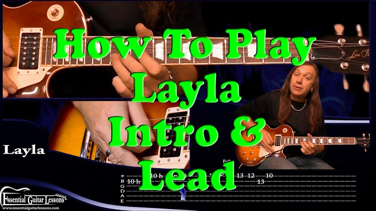 How to Play Layla on Guitar YouTube