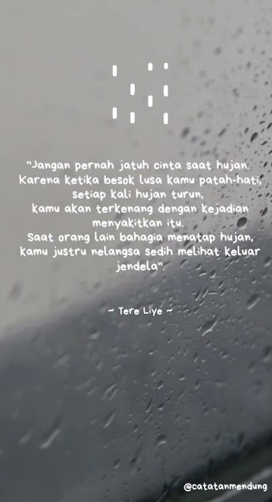 Story WA kata bijak Tere Liye  #shorts #quotes