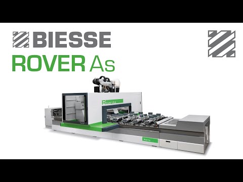 Rover AS 15 is the new CNC processing centre offering top performance and flexibility. It’s designed for the customer who wants to invest in a product that c...