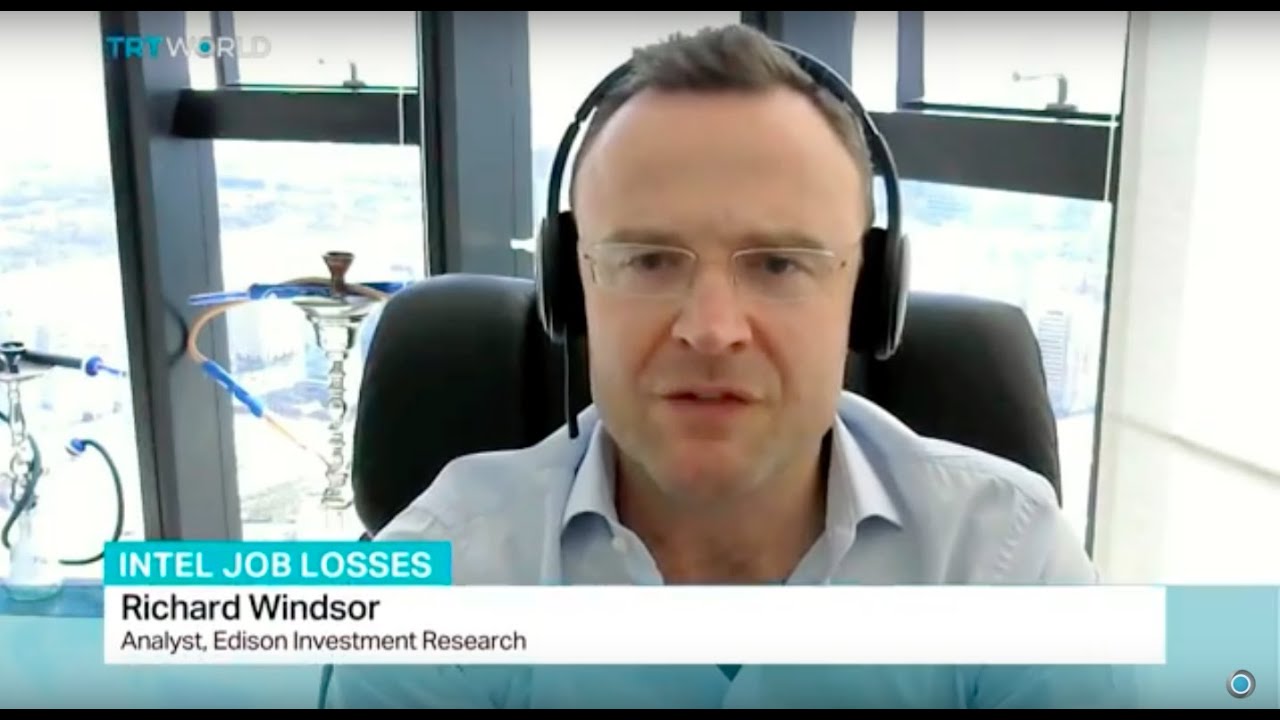 Interview with Richard Windsor from Edison Investment Research on Intel job losses