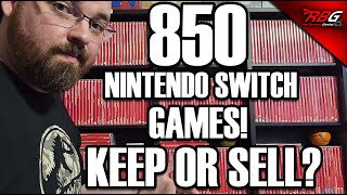 Switch Collecting Is Changing Forever 850 Nintendo Switch Game Collection - Do I Keep Or Sell?