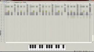 James Bond theme in Minecraft (Song Planner)