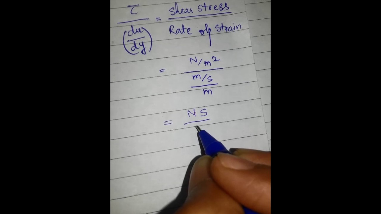 GATE 2021(short cut) Fluid Mechanics Viscosity Fix Question YouTube