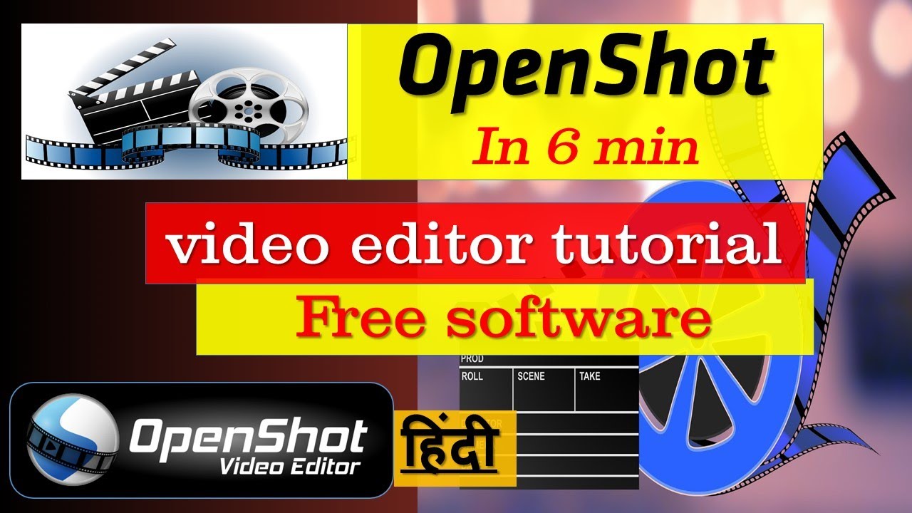 How to edit VIDEO in OpenShot | Tutorial for beginner | लैपटॉप में ...