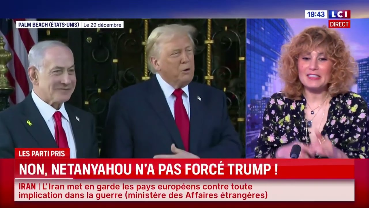 « Non, Netanyahou n’a pas forcé Trump ! », le parti pris #international d’Abnousse Shalmani @LCI