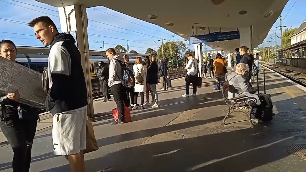 Vonatok Miskolc-Tiszai pályaudvaron#2