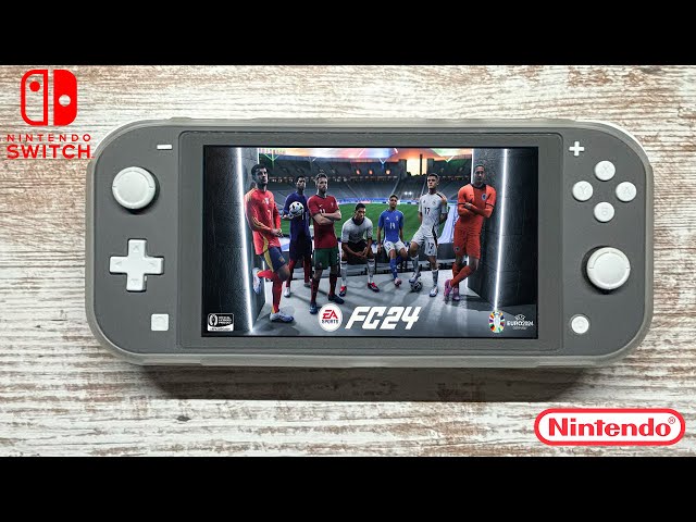 FC 24 Nintendo Switch Lite Gameplay - YouTube