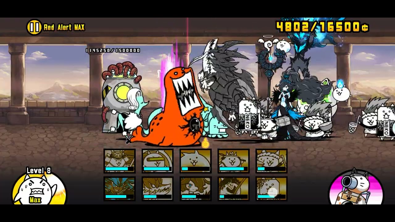 Baron Seal Strikes Red Alert MAX - the battle cats - YouTube