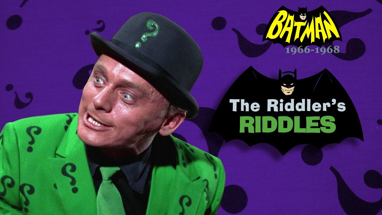 SUPERCUT The Riddler's Riddles in Batman (1966-1968) - YouTube