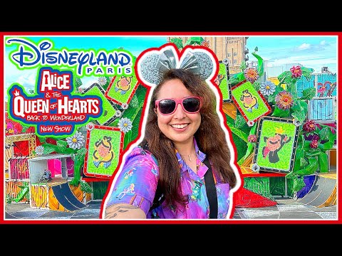 Brand New Show At Disneyland Paris! Alice x The Queen Of Hearts Back To Wonderland Premiere! 2024 Ad