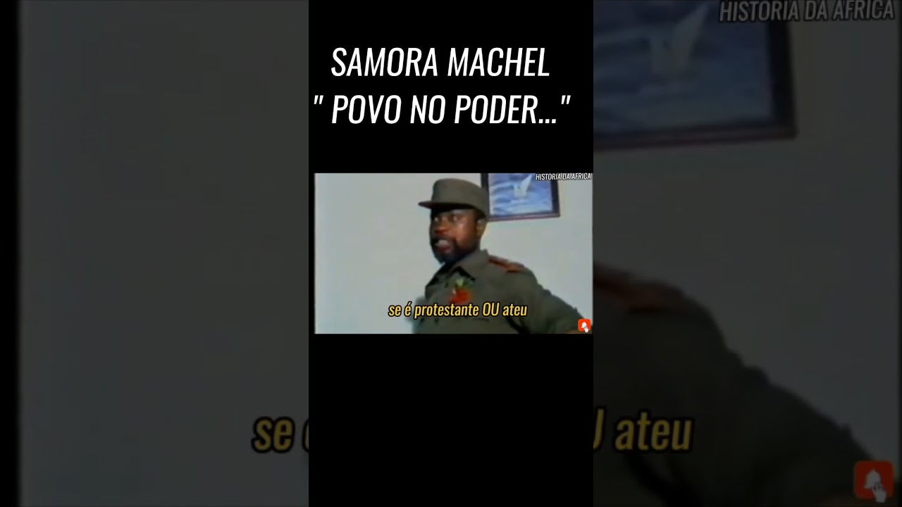 SAMORA MACHEL POVO NO PODER... @Valente.R.T