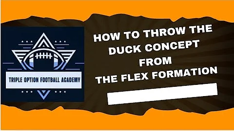 How to Throw the Duck Concept from the Flex Formation