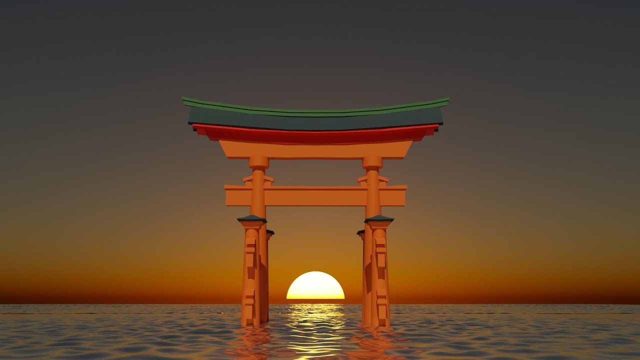 Рабочий день - Blender 3D - 23.05.2022