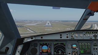 Detroit KDTW Landing | ToLiss A346 | XP12